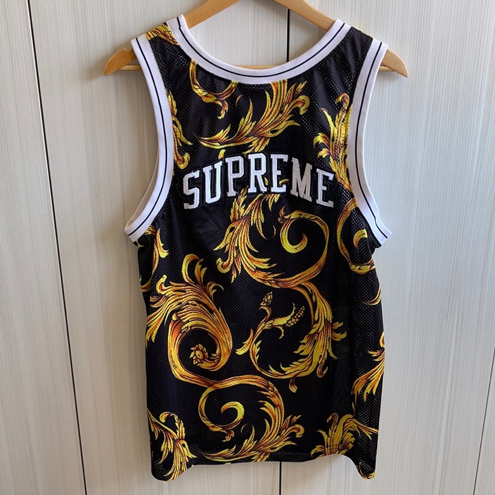 Nike x Supreme mesh basketball tank top